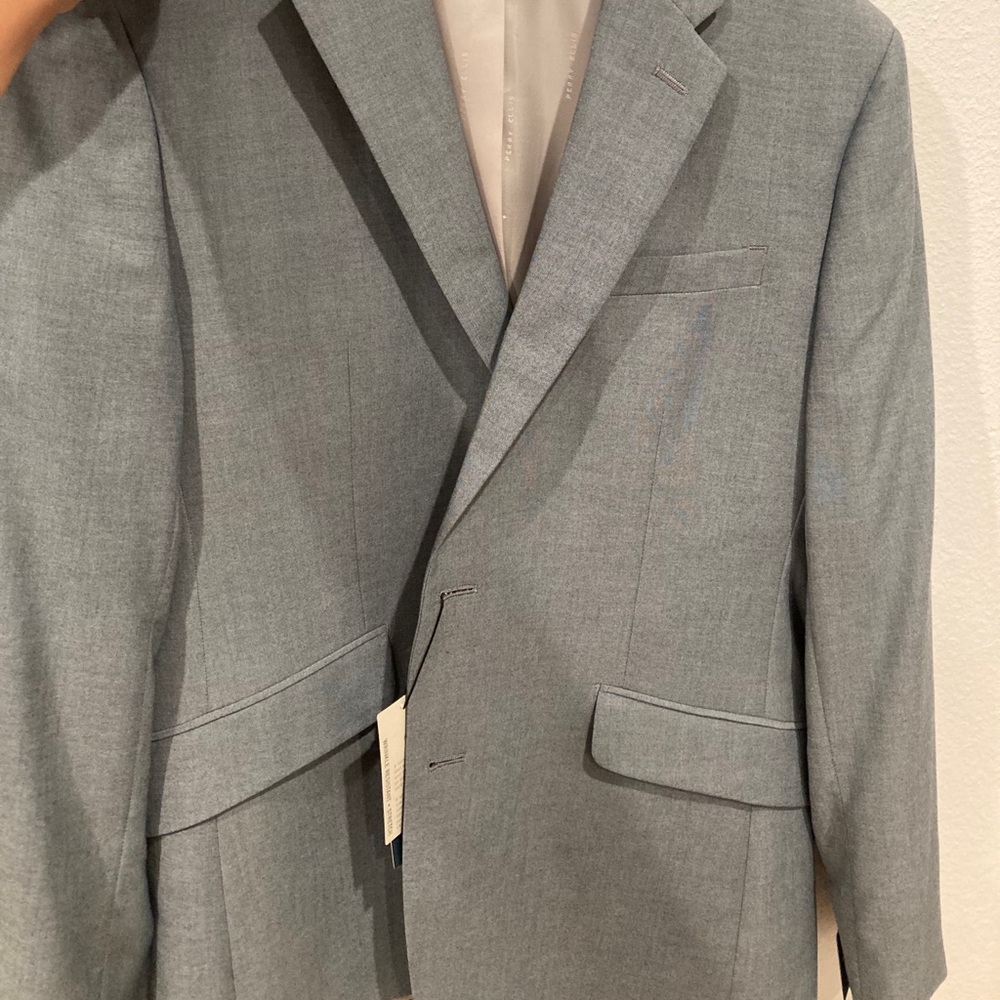Grey tux jacket